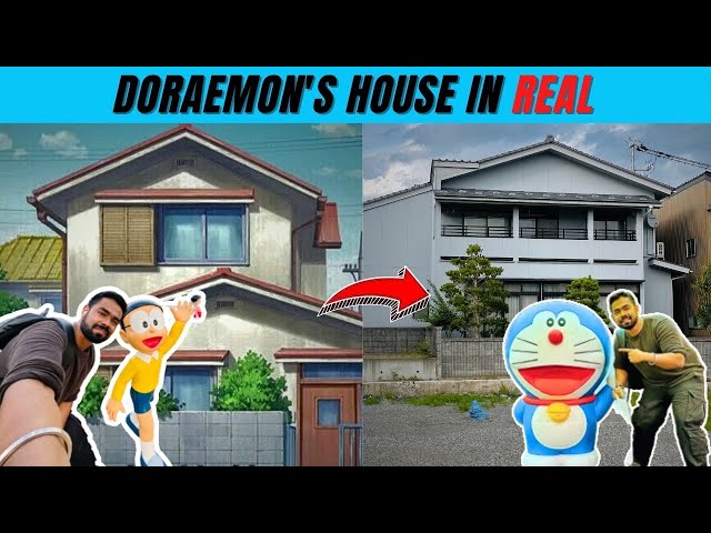 Indian visiting DOREMON’S real house in JAPAN | Doremon’s real city Takaoka | 🇯🇵