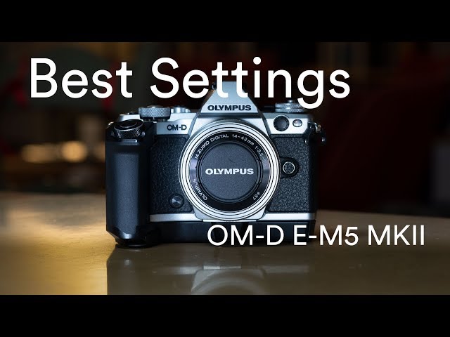 Olympus OM-D E-M5 MkII Best Settings