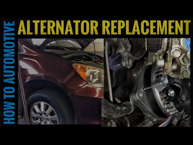 How to Replace an Alternator on a 2009/2010 Honda Odyssey