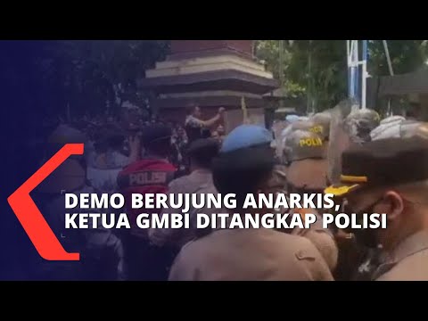 Demo Berujung Anarkis di Sekitar Mapolda Jabar, Ketua GMBI Ditangkap Polisi