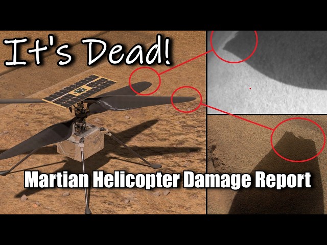 Tragic Final Flight Of NASA's Martian Helicopter - Stranded in Neretva Vallis
