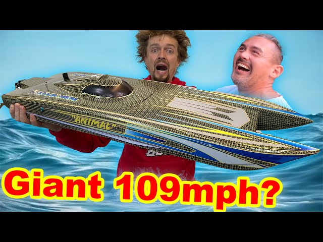 Twin Motor 12s RC Speed Boat ***fastest RTR boat in the world?***