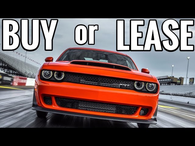 Should you LEASE or FINANCE a DODGE CHALLENGER?
