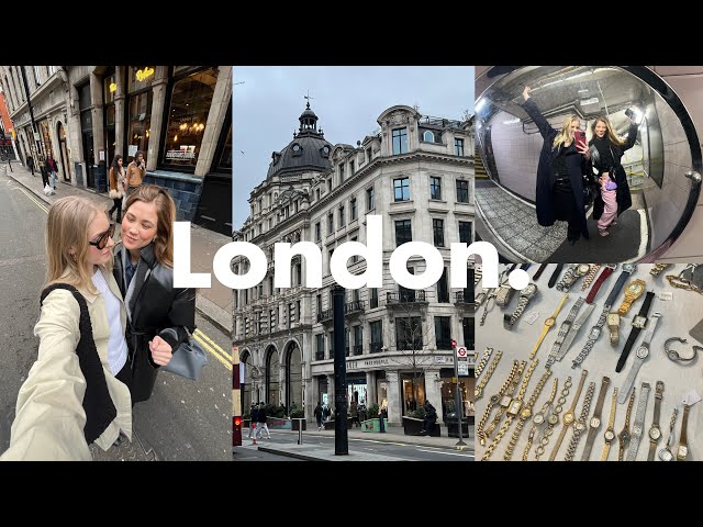 girls trip to london | food spots, thrifting & exploring the city