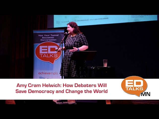 EDTalks: How Debaters Will Save Democracy and Change the World