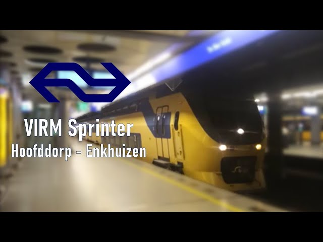 1 Keer per dag rijdt een VIRM als Sprinter van Hoofddorp naar Enkhuizen