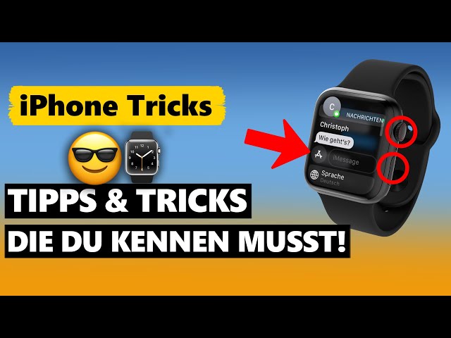 10 Apple Watch Tipps & Tricks, die du kennen musst!