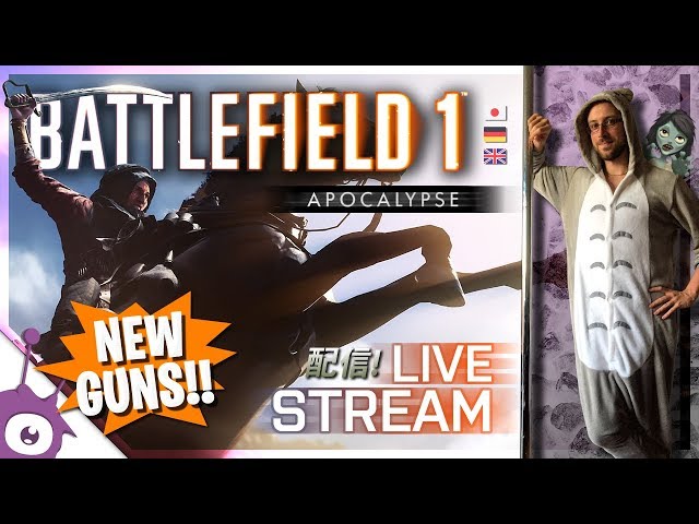 ROAD TO 2.2k · Battlefield 1 · APOCALYPSE (PS4) · Live Stream · [Deutsch/EN/日本語]