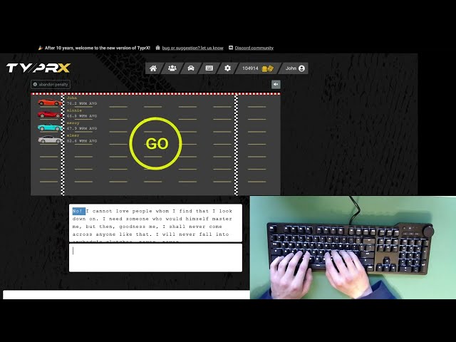 Das Keyboard 6 Pro Cherry MX Blue - TyprX