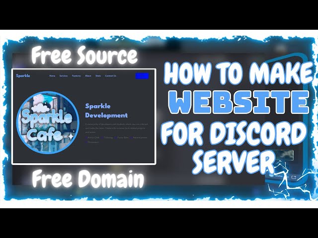 How to Make a Website For Your Discord Server Without Coding🌟 | FREE DOMAIN | FREE SOURCE CODE