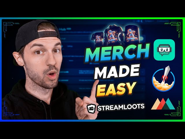 Merch Made Easy for Streamers | Simple Guide On How To Create Your Own Merch