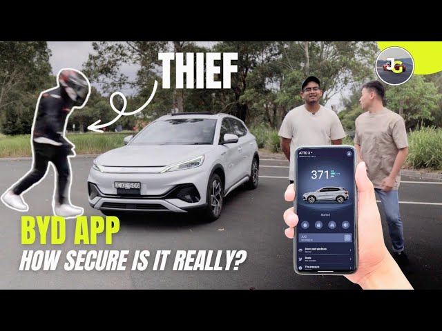Can the BYD app stop theft? | BYD app ultimate test
