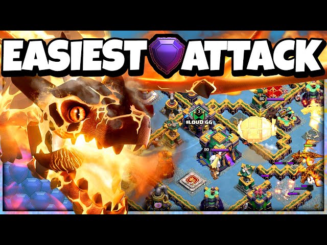 The Easiest TH13 Legend League Attack Explained (Clash of Clans)