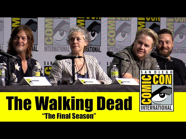 THE WALKING DEAD | Comic Con 2022 Full Panel (Norman Reedus, Melissa McBride, Lauren Ridloff)