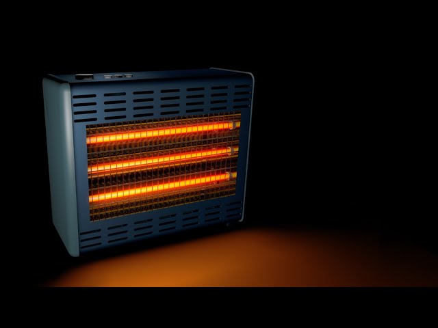 Heater Fan Sound for Sleeping White Noise Black Screen