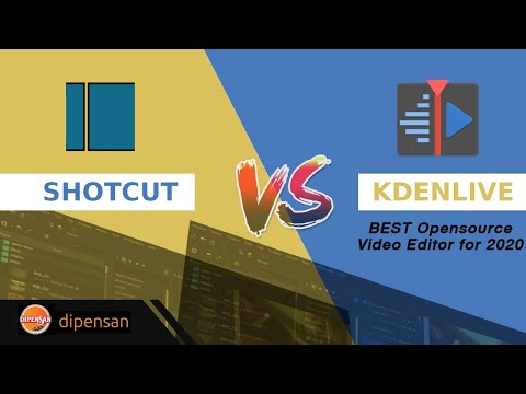 Shotcut vs Kdenlive - best free opensource video editor for 2020