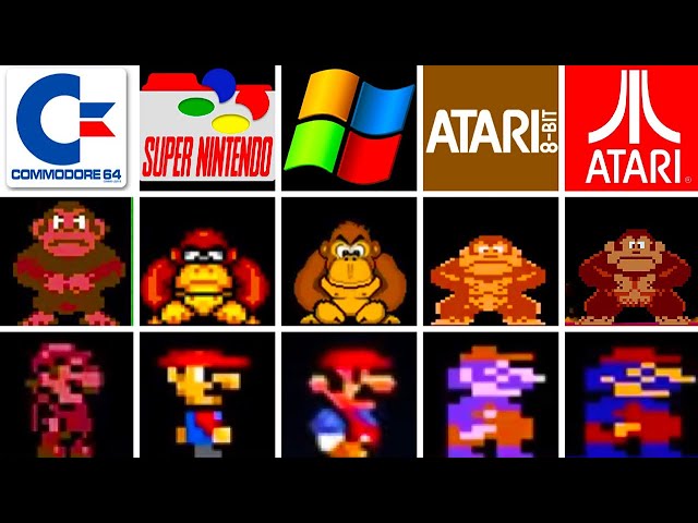 Which is the best 🦍Donkey Kong🦍(1981) remake?|Fan-made