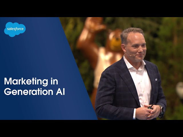 Marketing Keynote: Marketing in Generation AI | Dreamforce | Salesforce