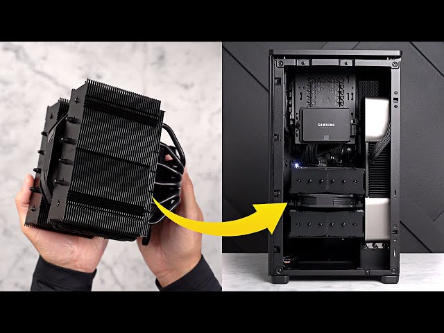 An ITX case that can fit MASSIVE coolers