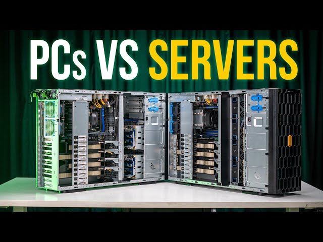 Servers vs Custom PCs | Here’s all You Need to Know About Servers | TheMVP