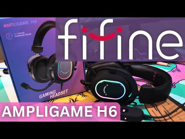 FiFine Ampligame H6 Best Budget Gaming Headset Under $40