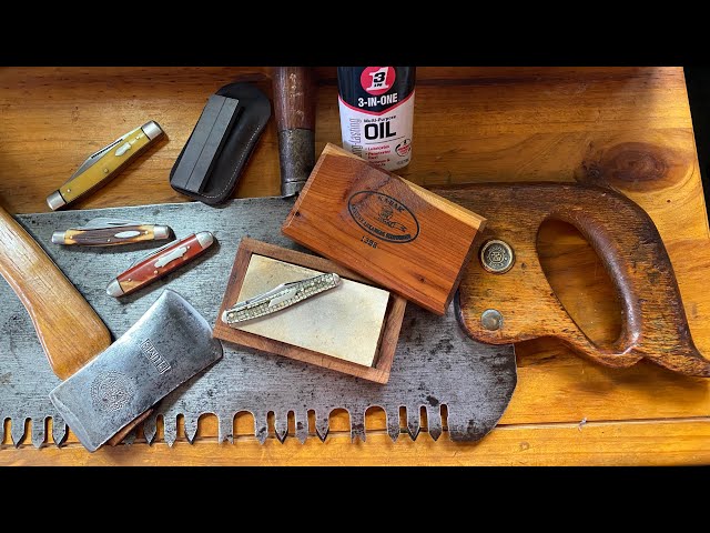 Nuttin’ Fancy Method Sharpening Knives & Tools Old School