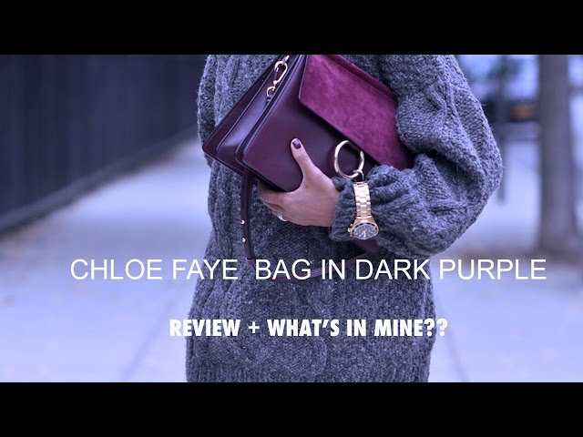 Chloe Faye Bag Review + What's In My Bag?
