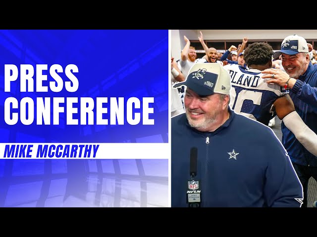 Head Coach Mike McCarthy Postgame: Week 12 | #WASvsDAL | Dallas Cowboys 2023