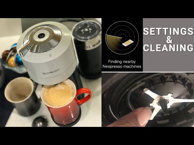 Nespresso: How to Add Settings | Connect Bluetooth/Wifi | PLUS Machine Cleaning Tips