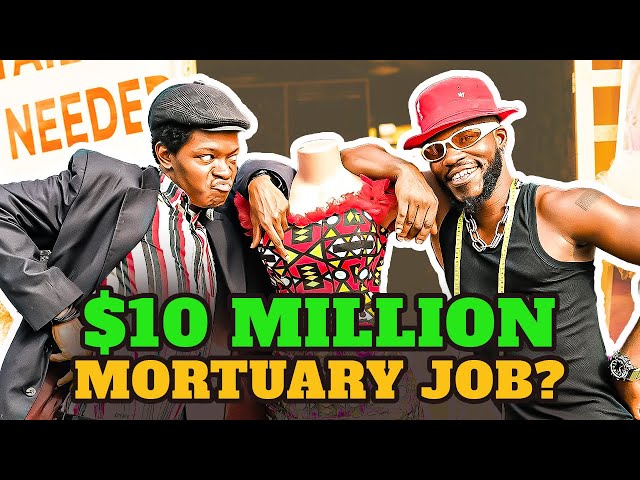CAN YOU WORK IN A US MORTUARY FOR $10M ? | BRODASHAGGI | ERIAKA EDGAR