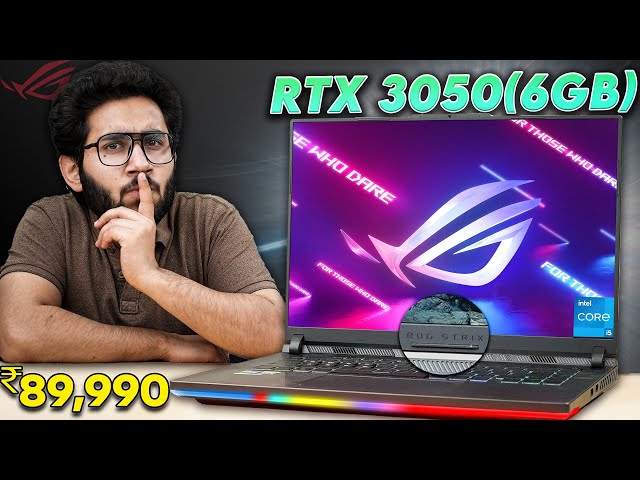 This Gaming Laptop Got Me Confused! Asus ROG Strix G16 (2023) | i5-13450HX RTX 3050(6GB)