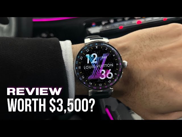 LOUIS VUITTON Tambour Horizon Light Up Connected Watch Review: Worth $3500?!