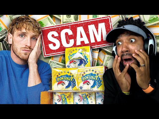 Logan Paul got SCAMMED out of 3.5 MILLION in FAKE Pokemon CARDS | runJDrun