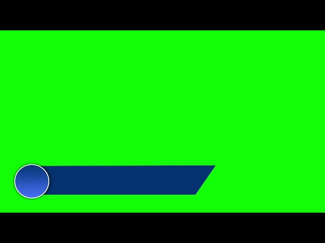 Corporate Lower Thirds Pack Blue Themed Green Screen Copyright Free