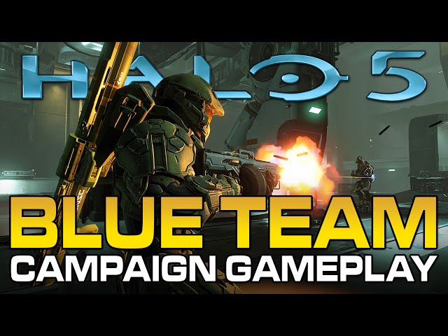 Halo 5: Guardians Blue Team Campaign Gameplay B-Roll - Gamescom 2015