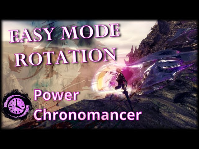 Guild Wars 2 Easy Rotation - Power Dagger Chronomancer (38k DPS)