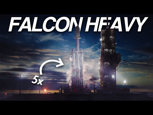 SpaceX plans to launch the Falcon Heavy 5 times next year