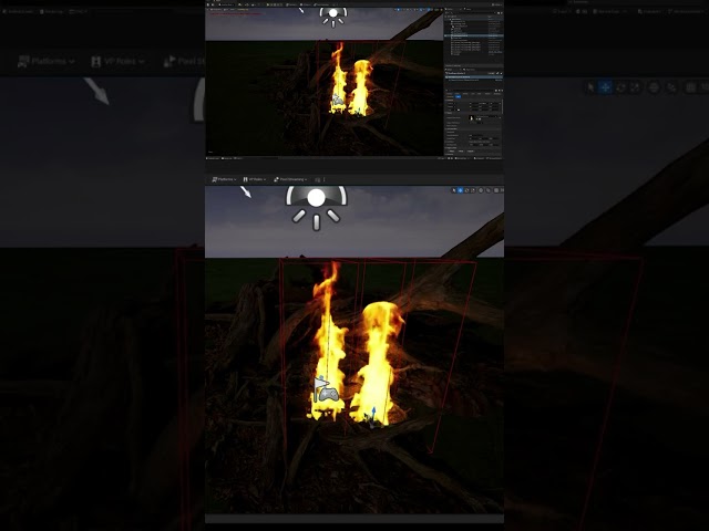 #unrealengine #ue5 #fire #gaming #animation #campfire #niagara #rtx3060