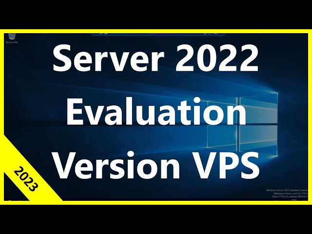 Windows Server 2022 Evaluation VPS