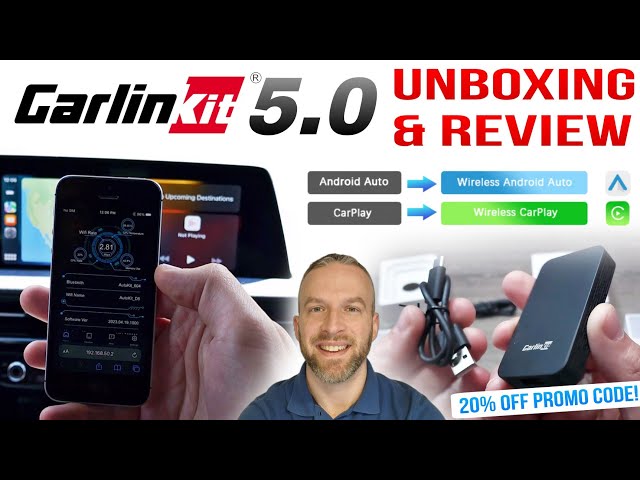 Carlinkit 5.0 (2air) Wireless Android Auto & Apple Carplay Adapter | Unboxing & Review