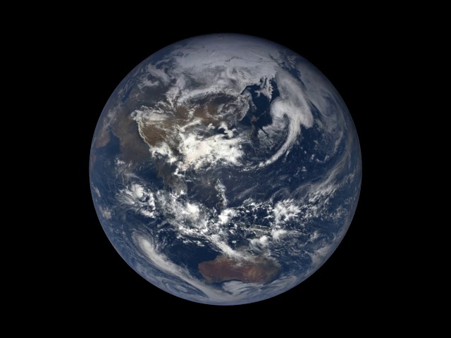 10 hours of Slowly Rotating Earth