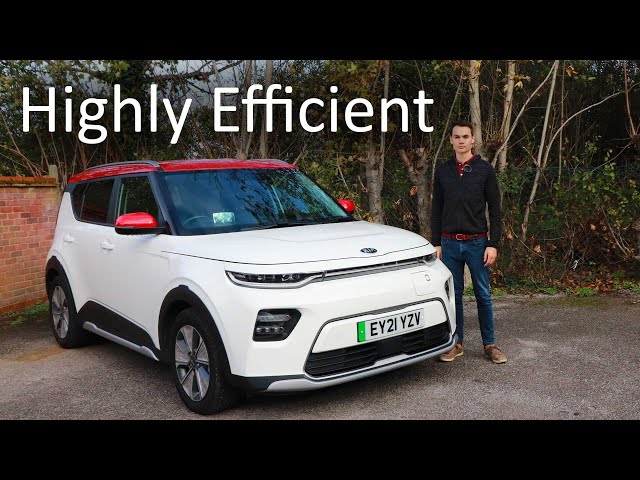 Kia Soul Detailed Review with Efficiency Figures - 64kWh Battery Electric Car