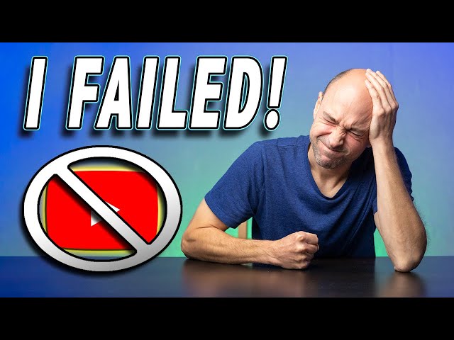 I FAILED! | Struggles of a Small YouTuber