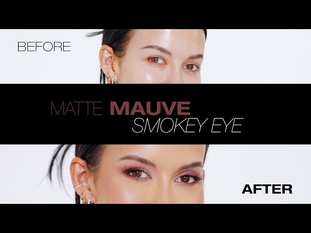 Matte Mauve Smokey Eye