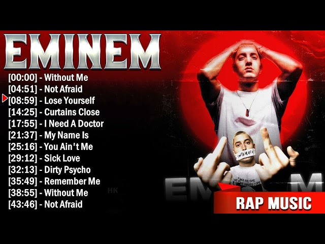 Eminem 2024 - Best of Eminem Rap Songs - Top 100 Hits Songs Of Eminem