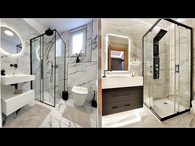 100 Small Bathroom design ideas 2024| Modern Bathroom Tiles Design| Home Interior Decorating Ideas