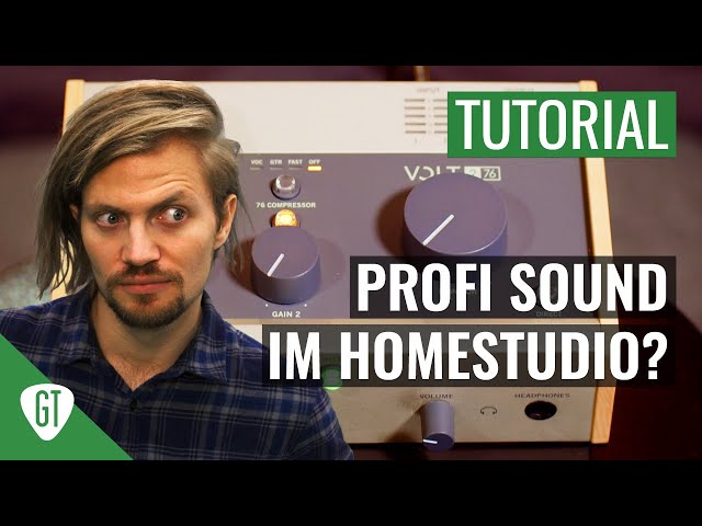 Profi Sound im Homestudio | Universal Audio Volt 276 Interface