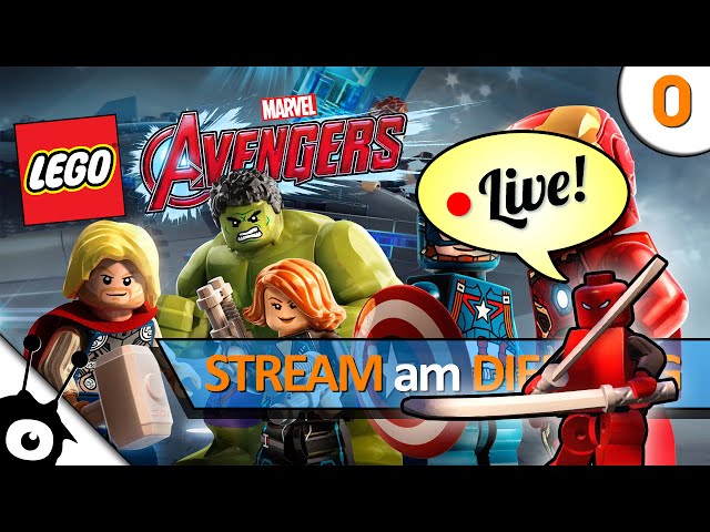 Stream am Dienstag: LEGO Marvel's Avengers (PS4) · GER/ENG · Live Stream