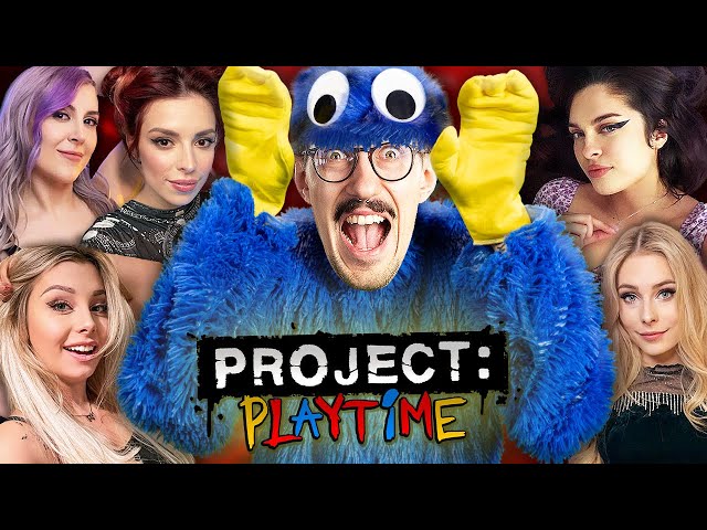 5 Girls 1 Huggy Wuggy | Project Playtime