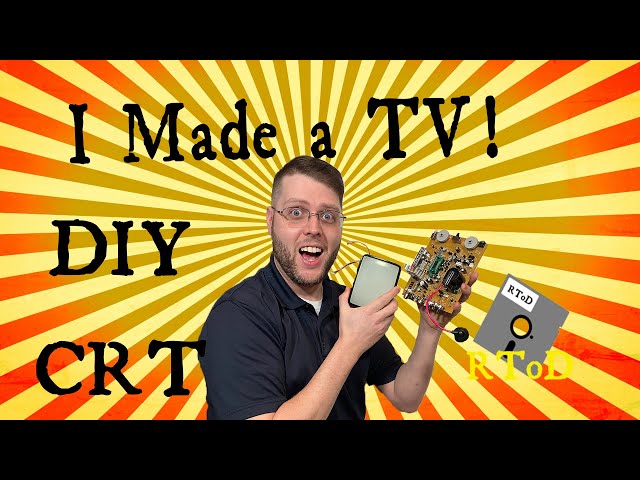 I built CRT TV from a kit I found on Ali Express, and you can too!